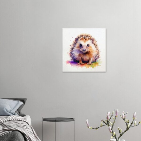 Hedgehog Canvas Wall Art Hedgehog Canvas Wall Art