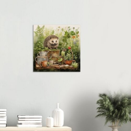 Hedgehog Garden Art Hedgehog Garden Art