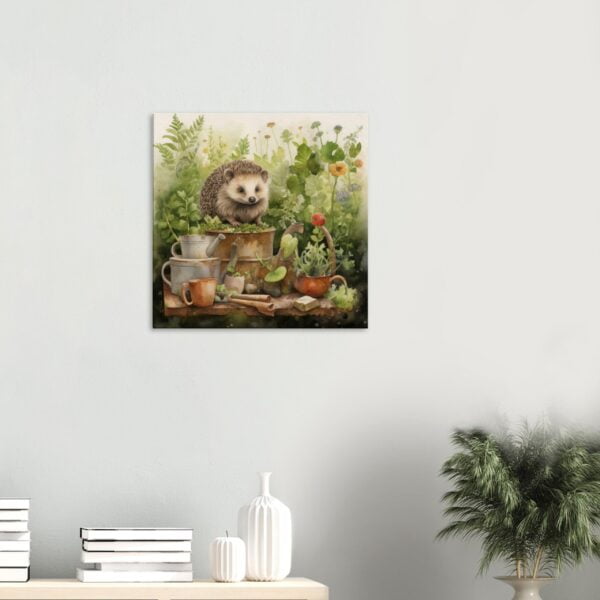 Hedgehog Garden Art Hedgehog Garden Art