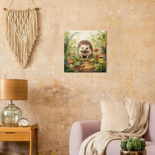 Countryside Decor - Hedgehog Watercolour Wall Art Countryside Decor - Hedgehog Watercolour Wall Art